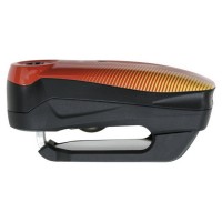 Zámek na kotoučovou brzdu s alarmem ABUS Detecto 7000 RS1 Sonic Red